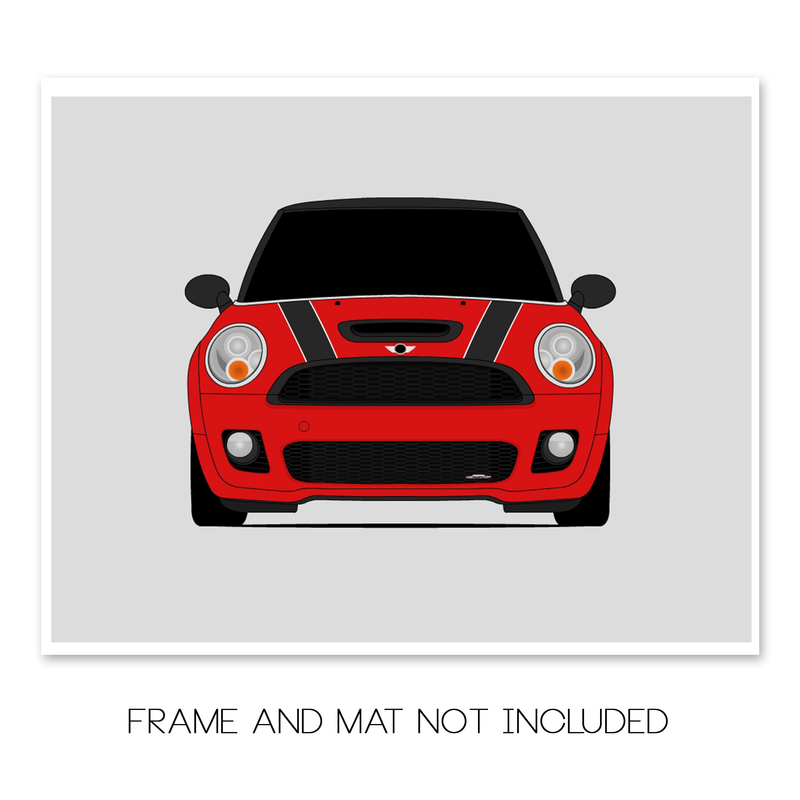 Mini Cooper R56 JCW (2009-2014) 2nd Generation Poster