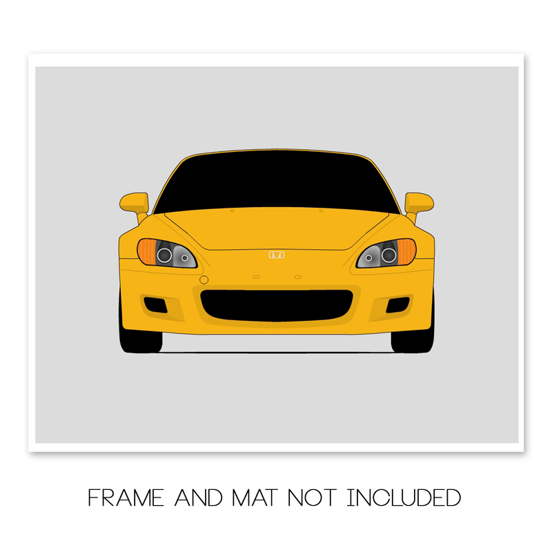 Honda S2000 AP1 (S2K) (1999-2003) Poster