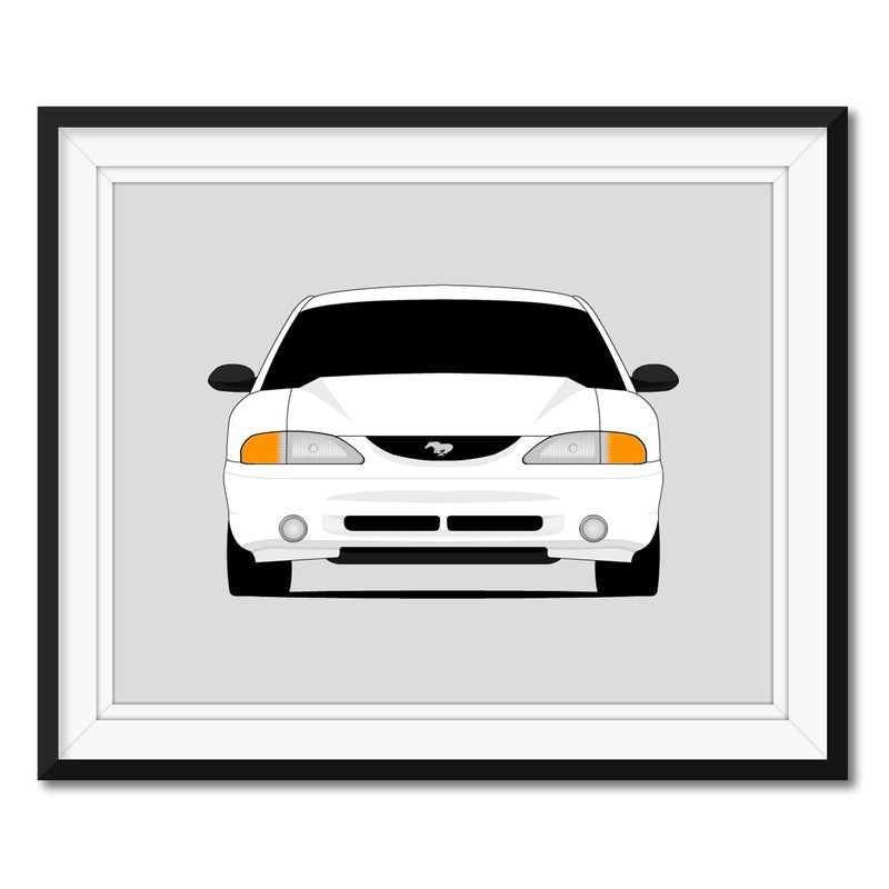 Ford Mustang SVT Cobra (1994-1995) SN95 Poster