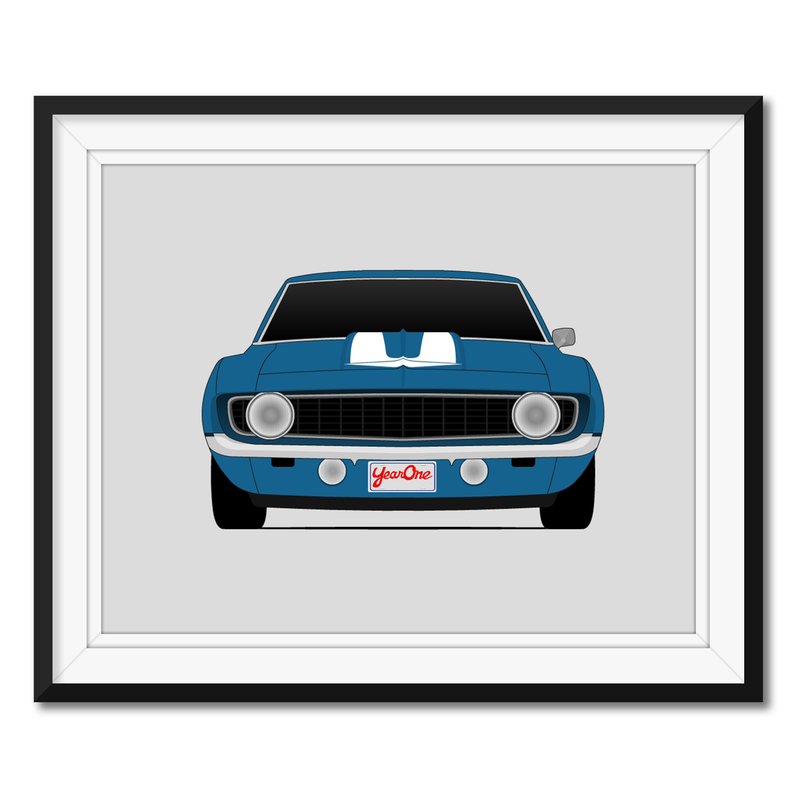 Chevy Camaro Yenko (1969 (Gen 1) featured in 2 Fast 2 Furious Poster