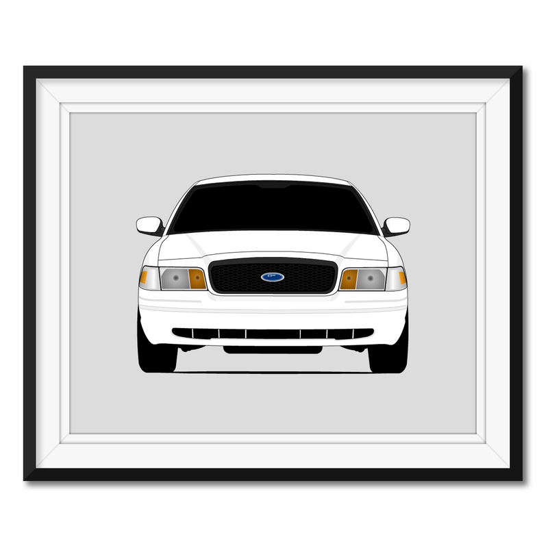 Ford Crown Victoria (1998-2012) Poster