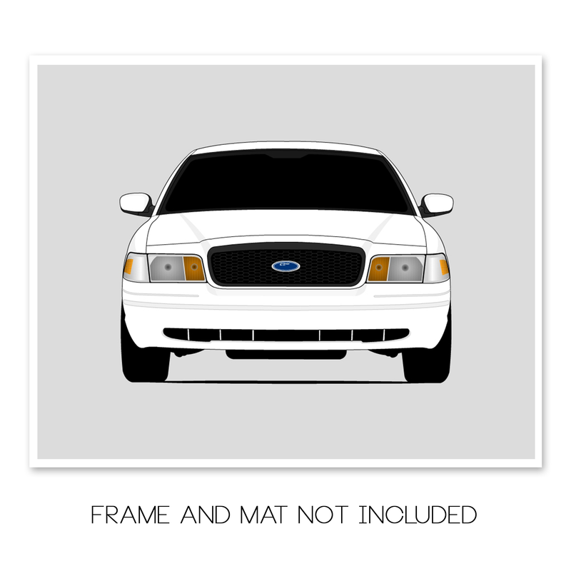 Ford Crown Victoria (1998-2012) Poster