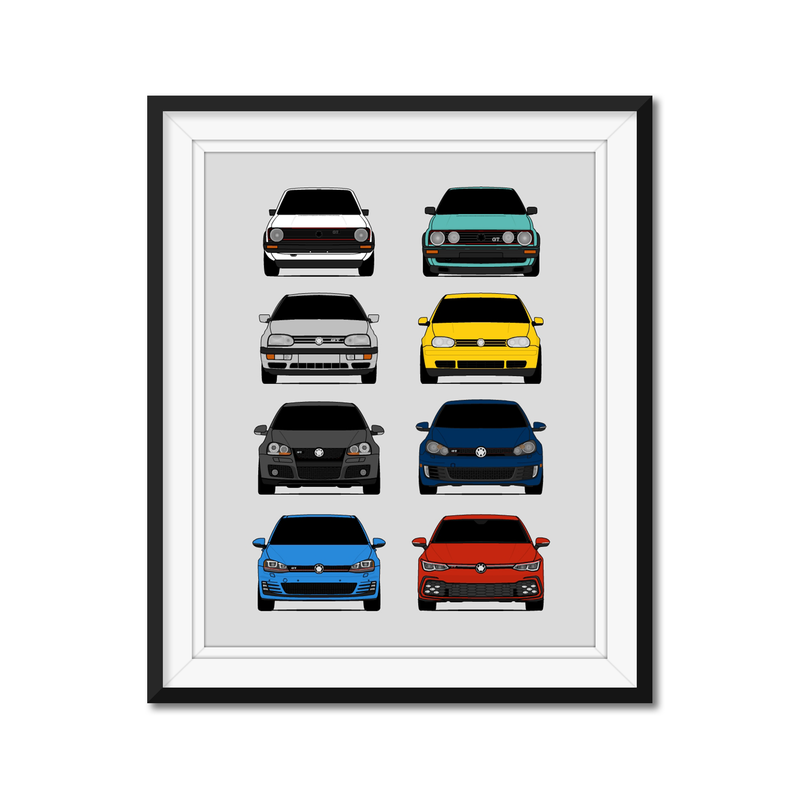 Volkswagen Golf GTI Generations