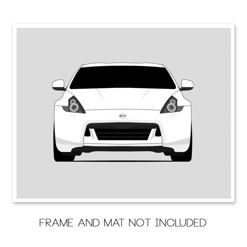 Nissan 370Z Fairlady Z Coupe Z34 (2009-2012) Poster