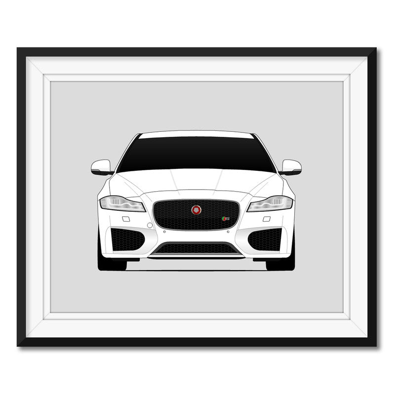Jaguar XF Sedan X260 (2015-Present) Poster