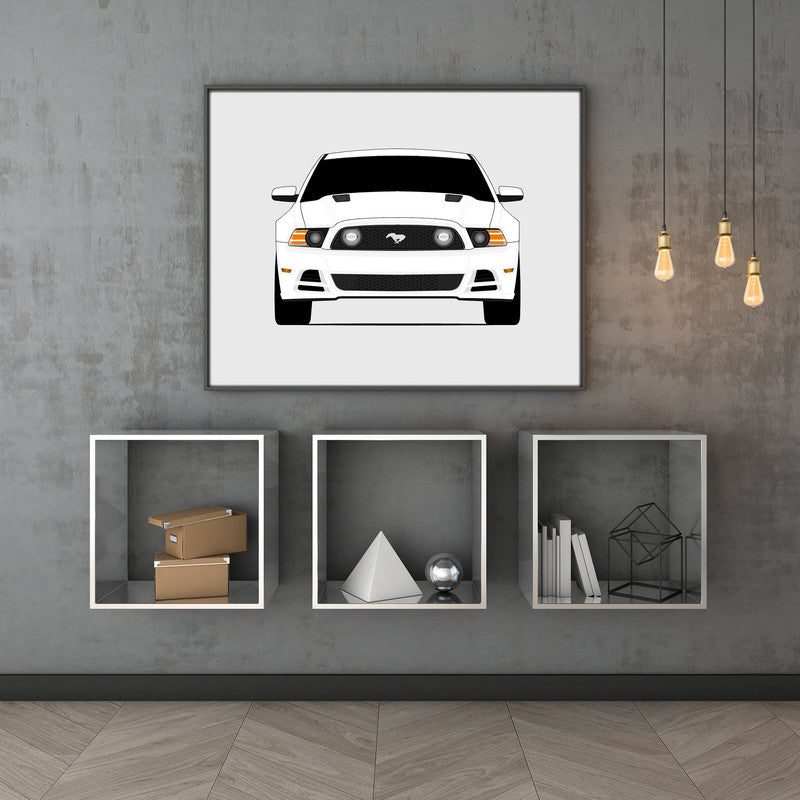 Ford Mustang GT (2013-2014) S197 II Poster