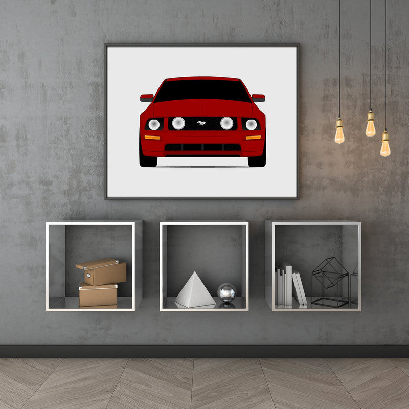 Ford Mustang GT (2005-2009) S197 Poster