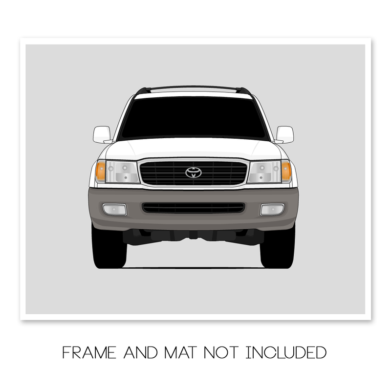 Toyota Land Cruiser (1998-2002) J100 Poster