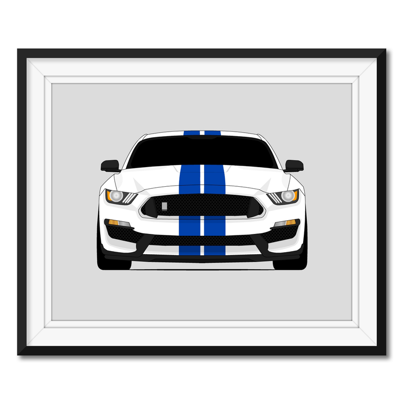 Ford Mustang Shelby GT350 S550 (2015-2020) Poster