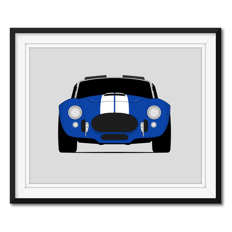 Shelby 427 Cobra Roadster (1965-1967) Poster