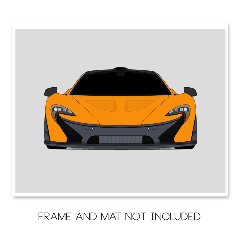 McLaren P1 Hypercar (2013-2015) Poster