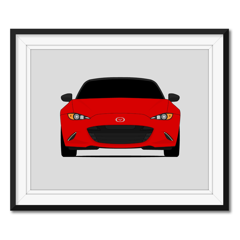 Mazda Miata MX-5 ND (2015-Present) Poster