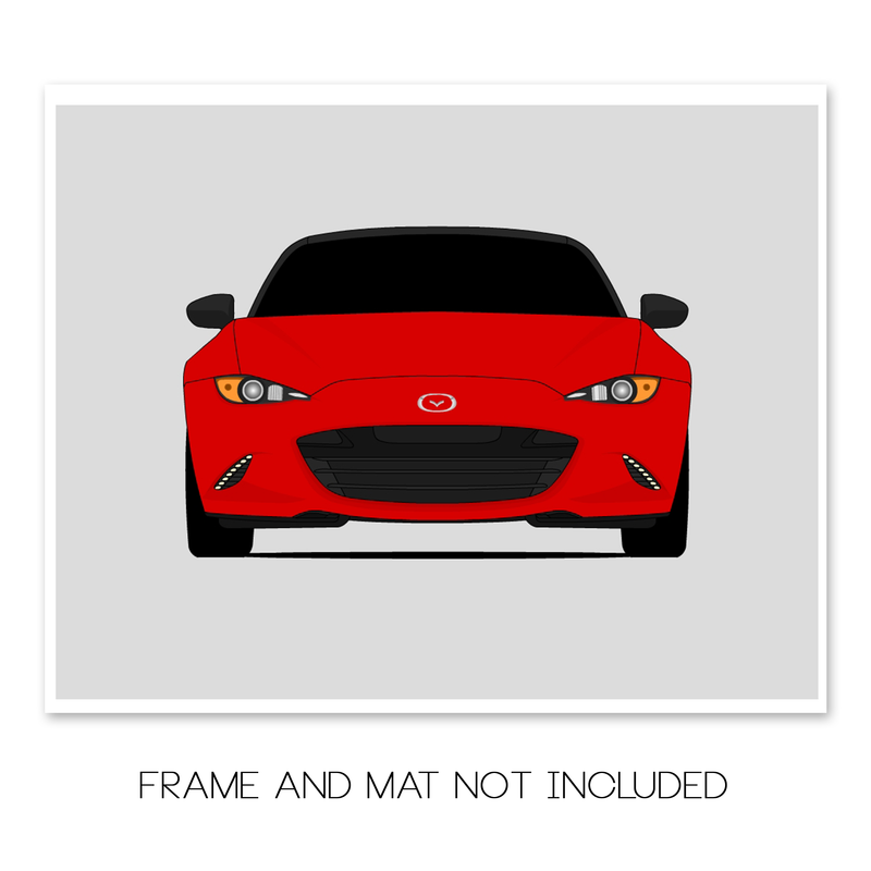 Mazda Miata MX-5 ND (2015-Present) Poster
