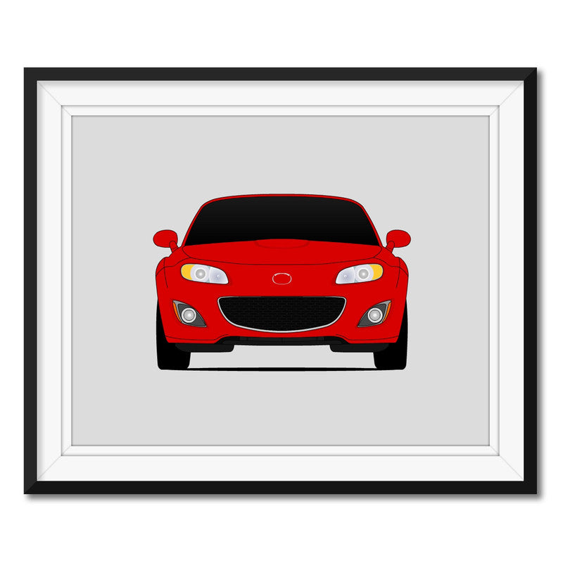 Mazda Miata MX-5 NC (2009-2012) Facelift Poster