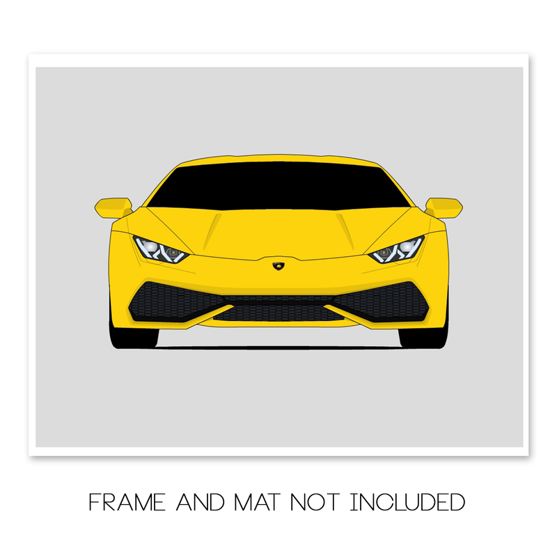 Lamborghini Huracan (2014-2018) Poster