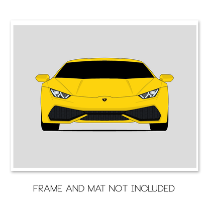 Lamborghini Huracan (2014-2018) Poster