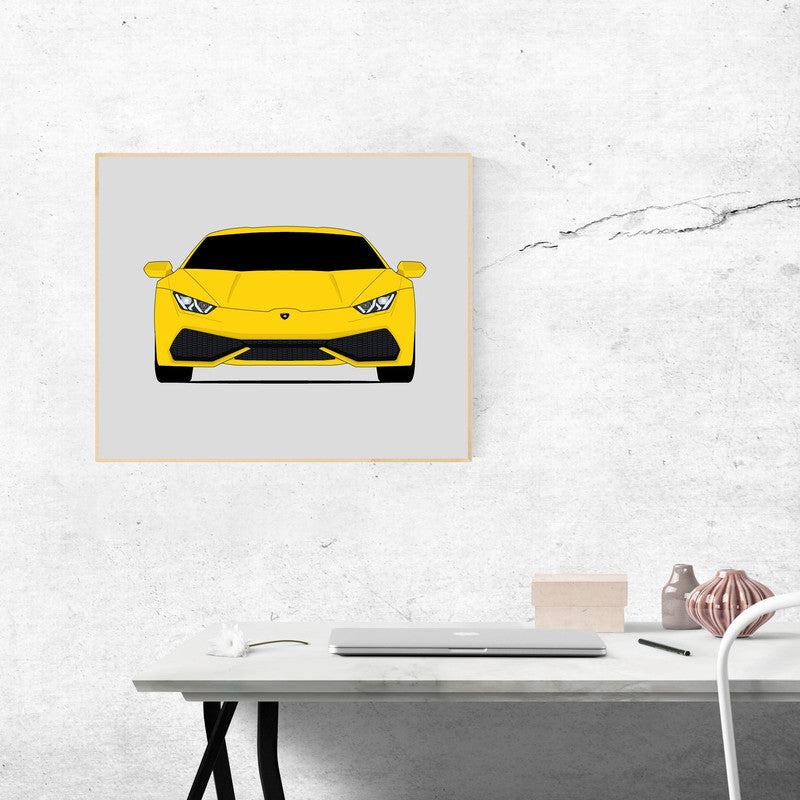 Lamborghini Huracan (2014-2018) Poster