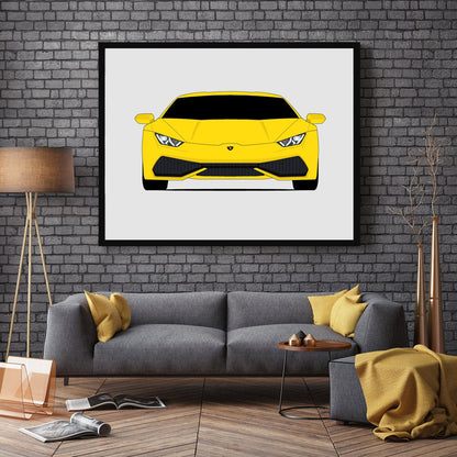 Lamborghini Huracan (2014-2018) Poster