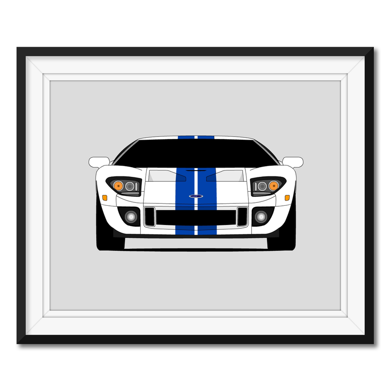 Ford GT (GT40) (2004-2006) 1st Generation Poster