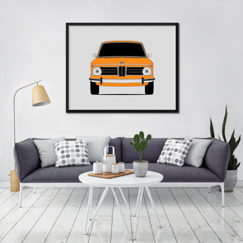 BMW 2002 Tii Ti (1968-1973) Poster