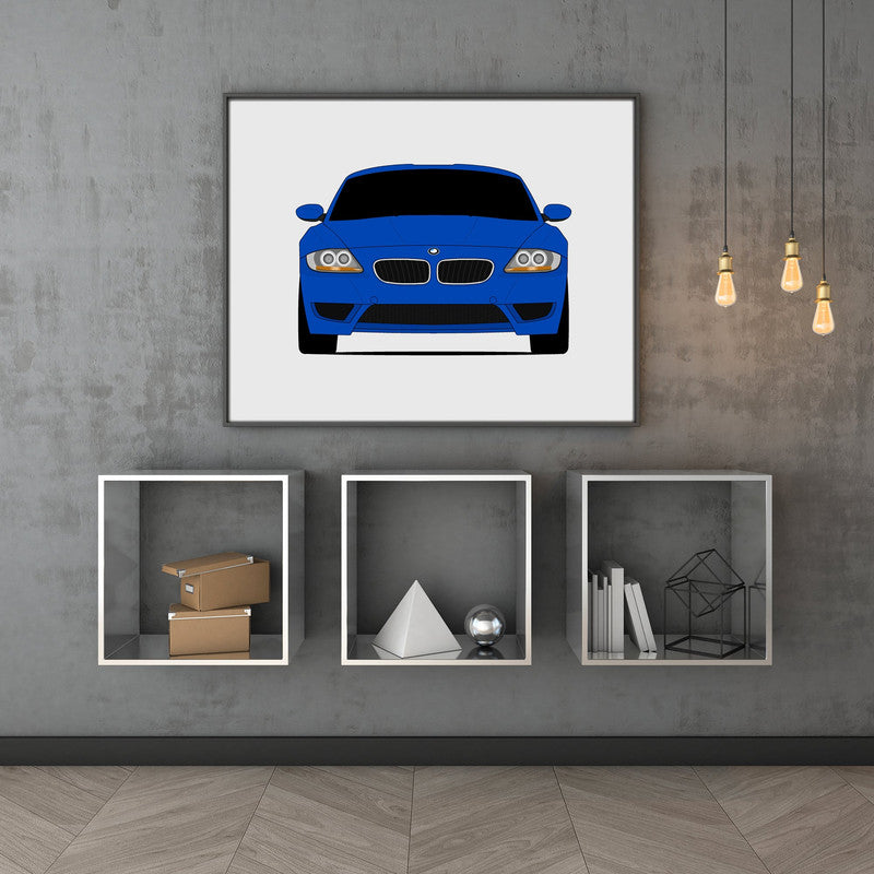 BMW Z4 M Roadster Coupe (2006-2008) Poster