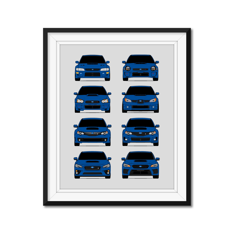 Subaru STI Generations