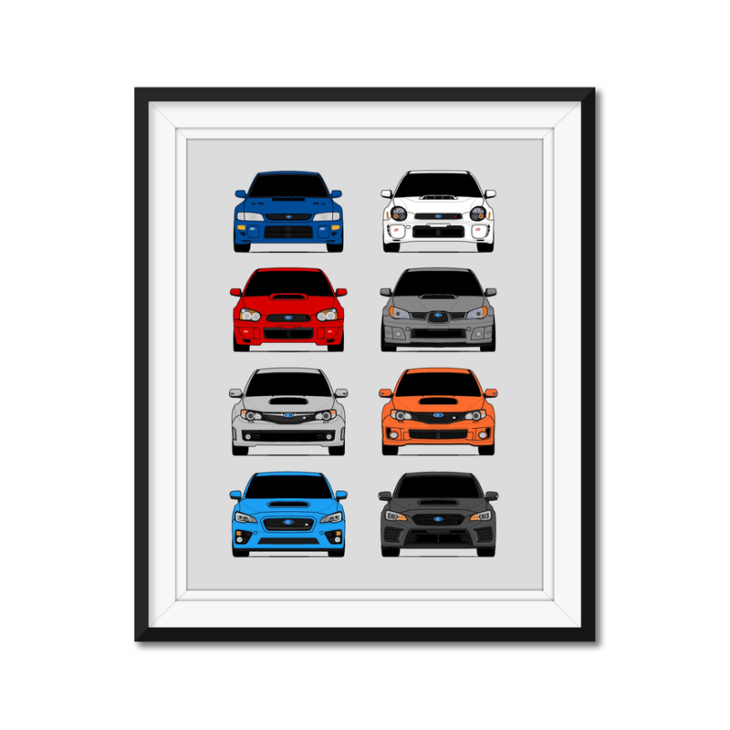 Subaru STI Generations