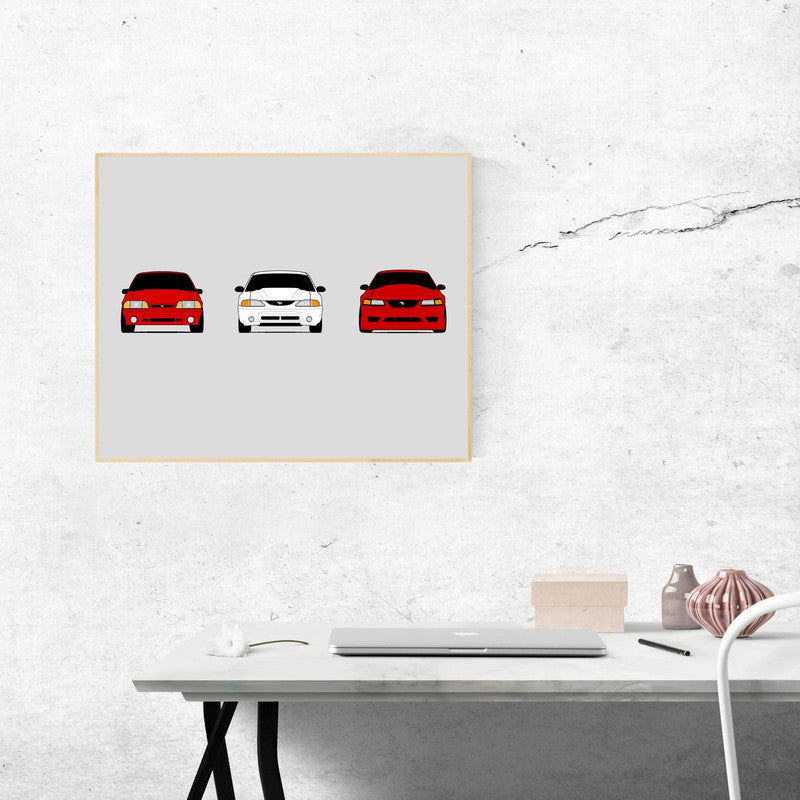 Ford SVT Mustang Cobra R Generations (Styled)