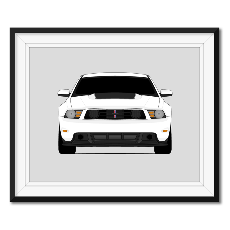 Ford Mustang Boss 302 (2012) S197 II Poster