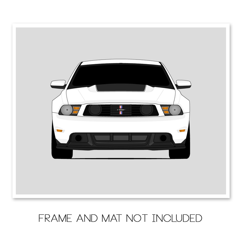 Ford Mustang Boss 302 (2012) S197 II Poster