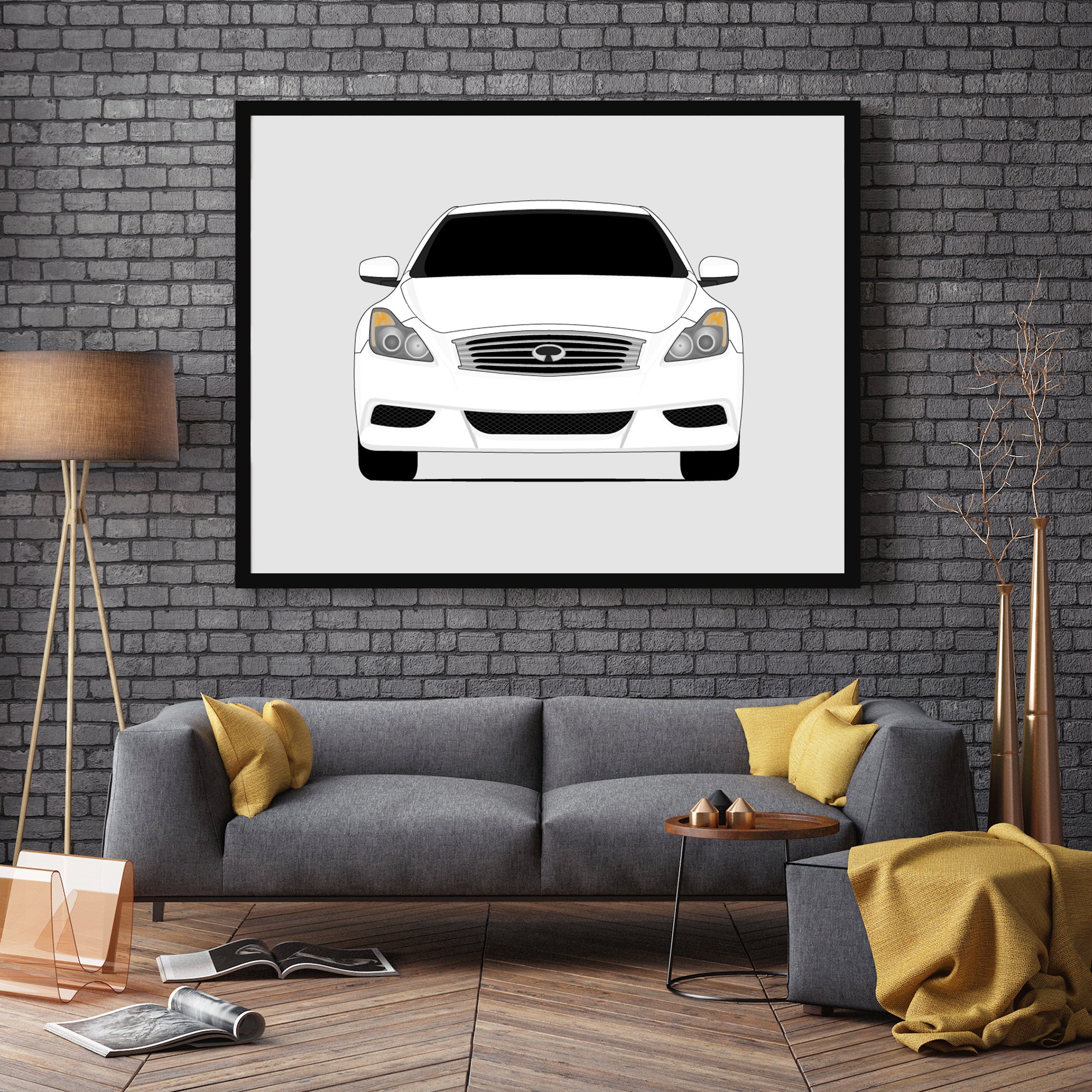 Infiniti G37 (2011-2013) V36 Poster – Custom Car Posters