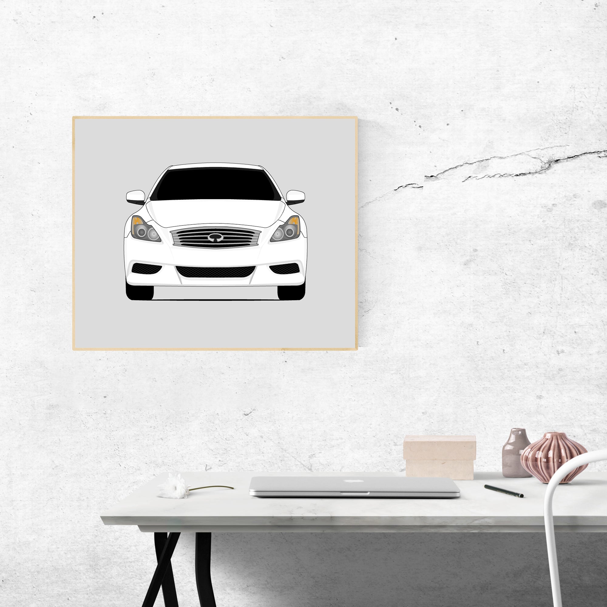 Infiniti G37 (2011-2013) V36 Poster – Custom Car Posters