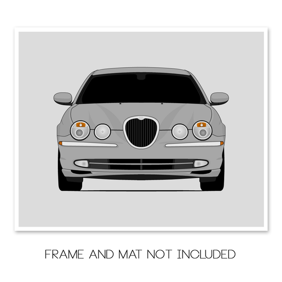 Jaguar S-Type (2004-2005) facelift Poster