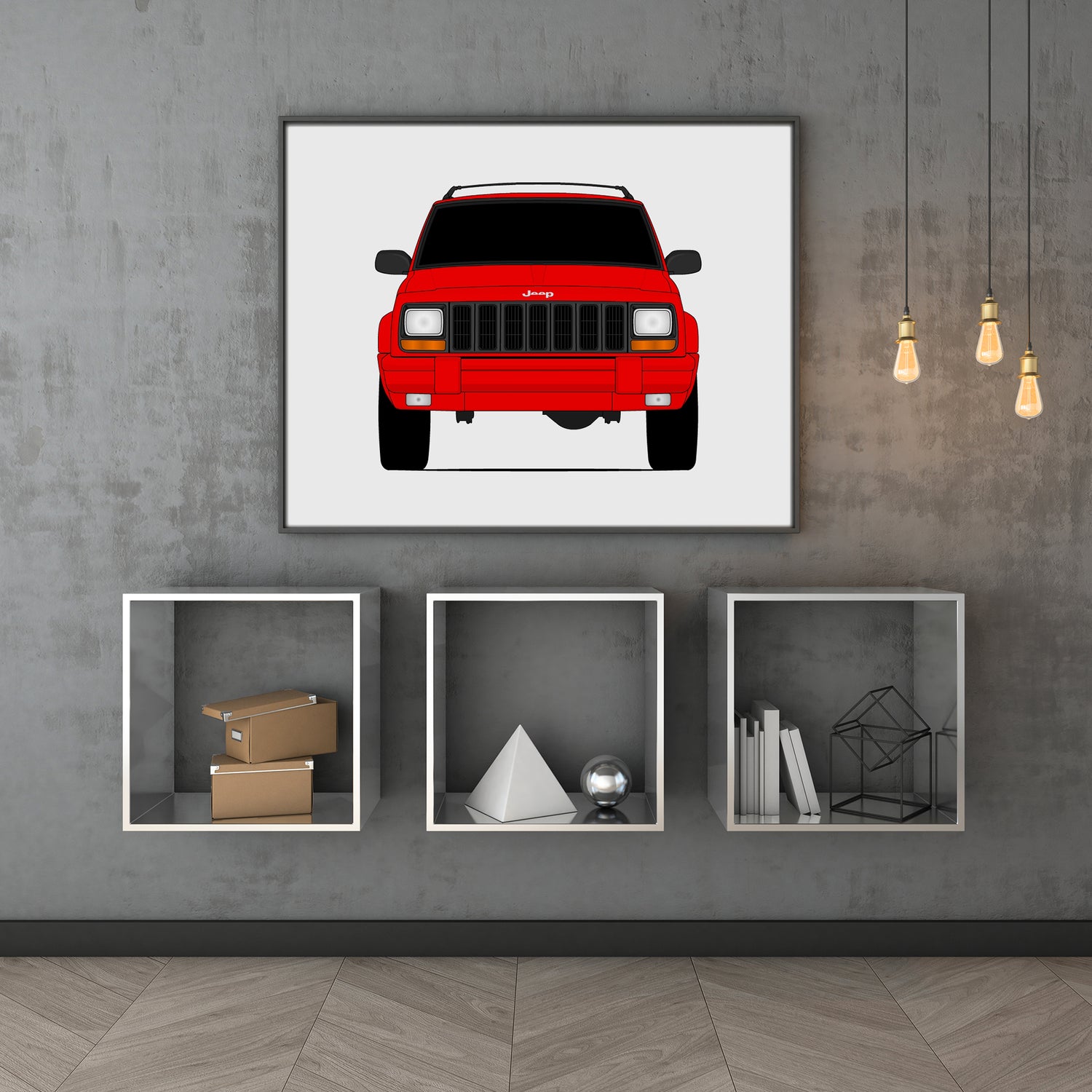 Jeep Cherokee XJ (1997-2001) Sport Poster