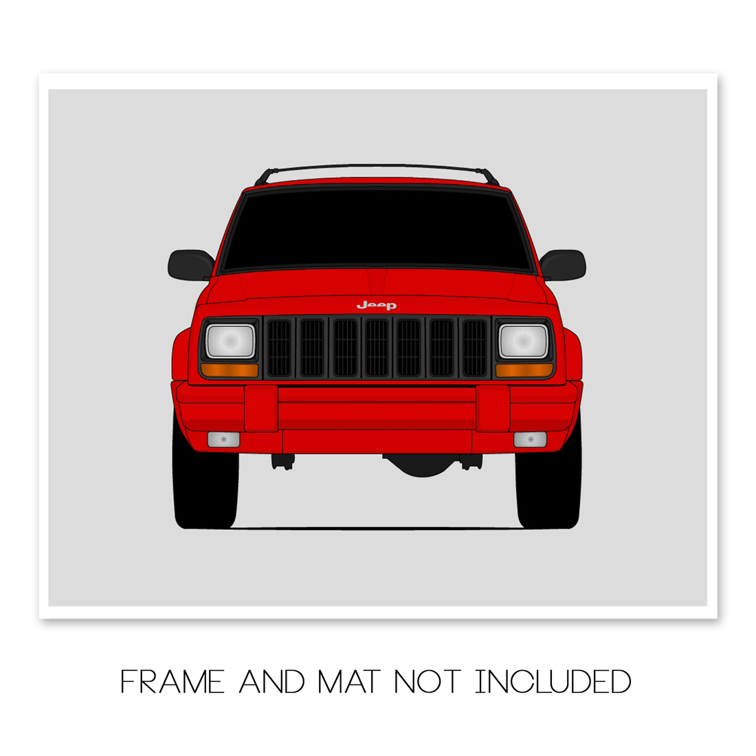 Jeep Cherokee XJ (1997-2001) Sport Poster