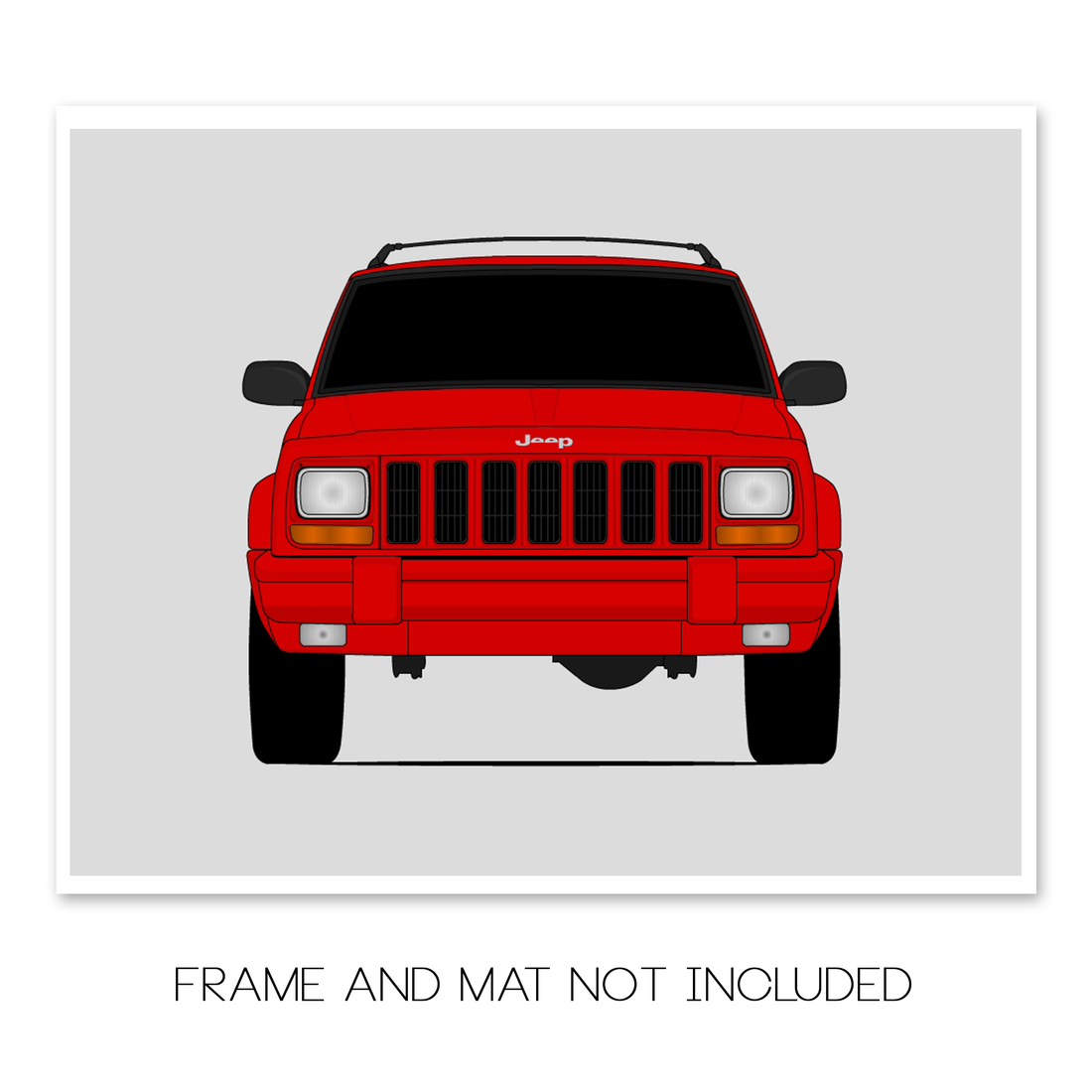 Jeep Cherokee XJ (1997-2001) Limited Poster