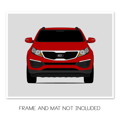 Kia Sportage (2011-2016) Poster