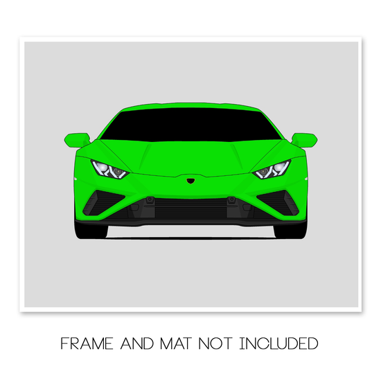 Lamborghini Huracan EVO LP 640-4 and LP 610-2 (2021-2022) Poster