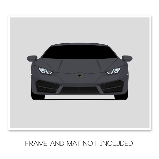 Lamborghini Huracan LP 580-2 (2016-2019) Poster