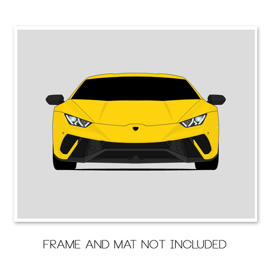 Lamborghini Huracan Performante LP 640-4 (2017-2019) Poster