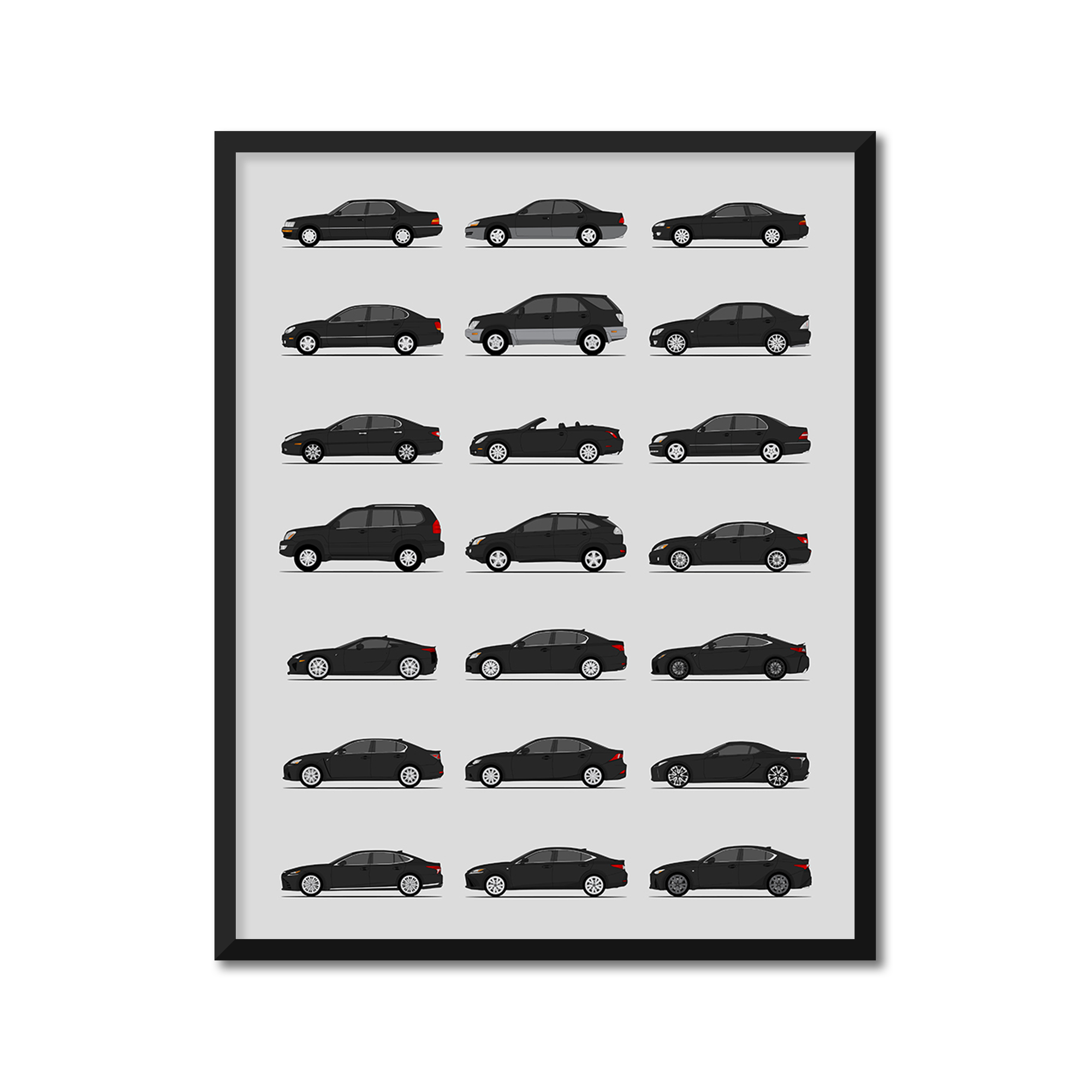 Lexus Generations (Side Profile)