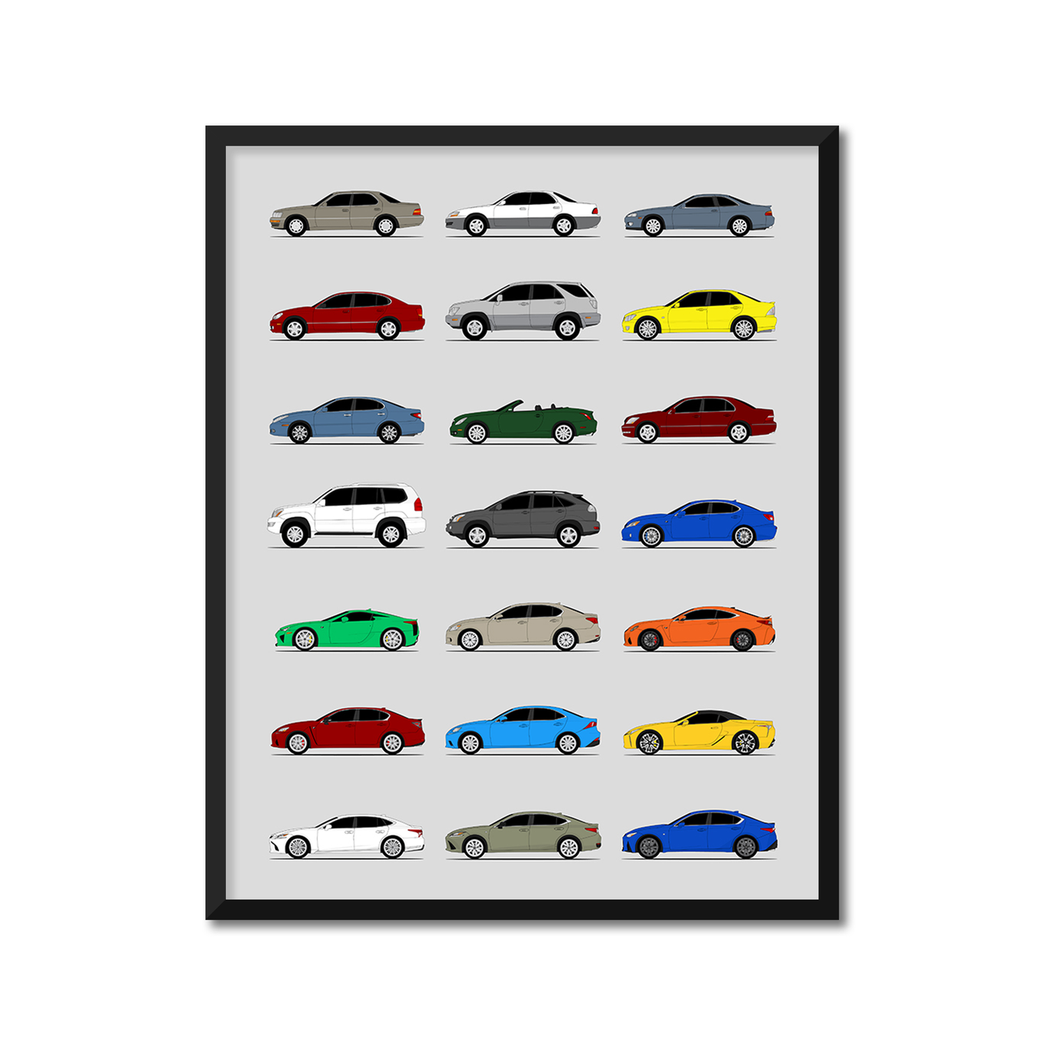 Lexus Generations (Side Profile)