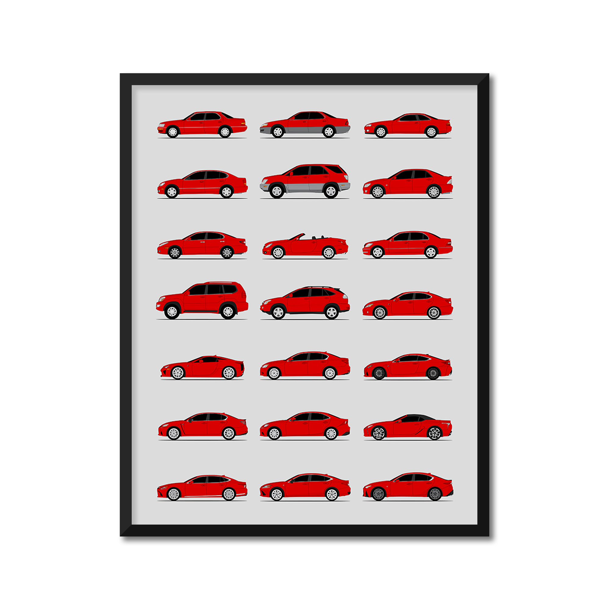 Lexus Generations (Side Profile)