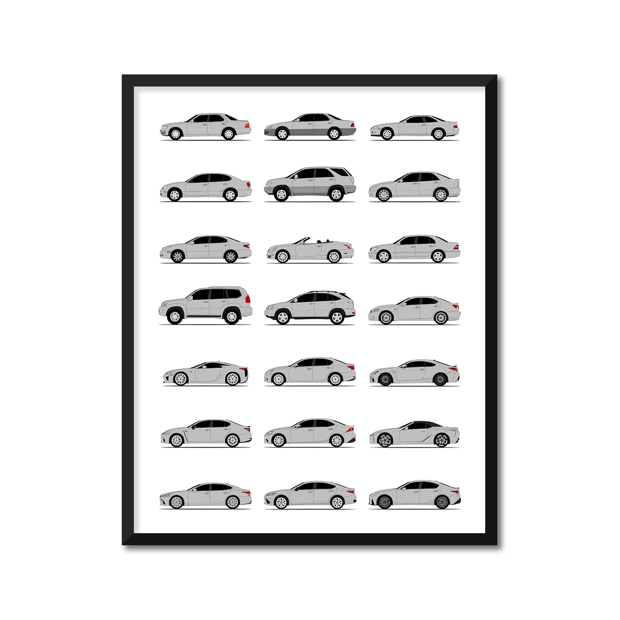 Lexus Generations (Side Profile)