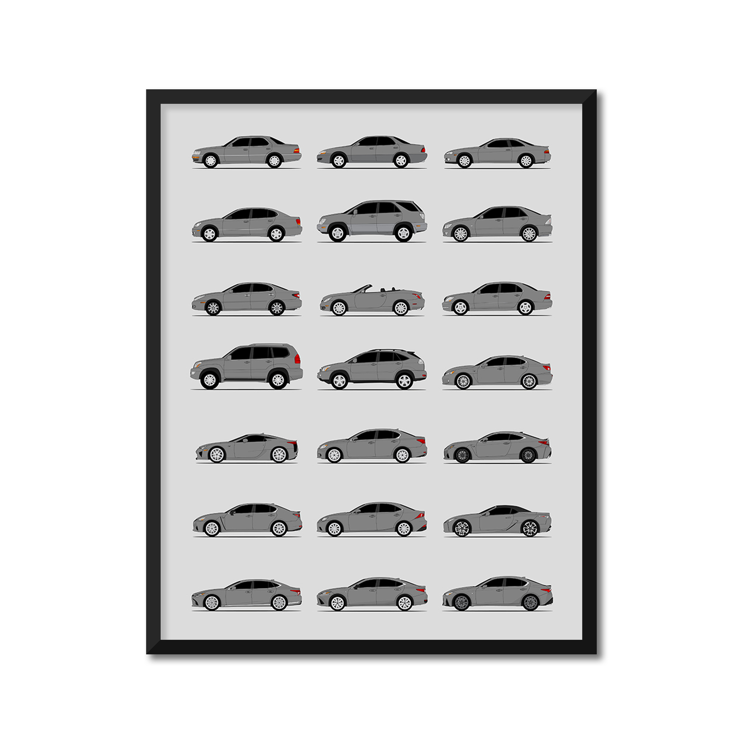 Lexus Generations (Side Profile)