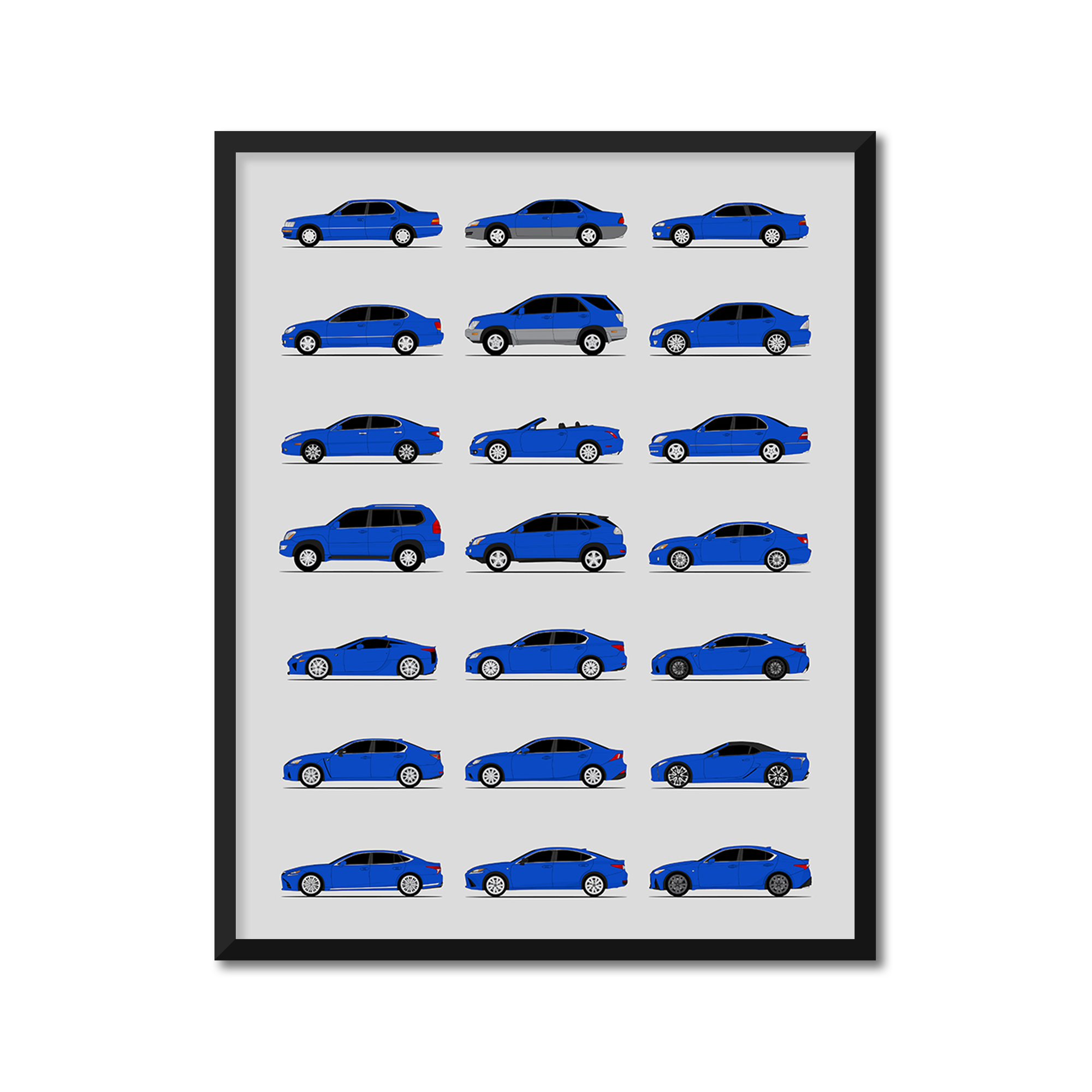 Lexus Generations (Side Profile)