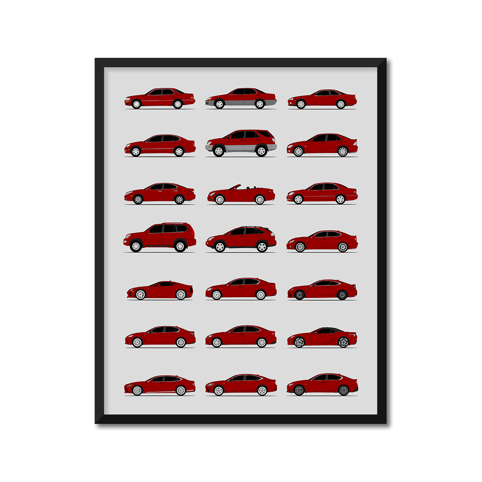Lexus Generations (Side Profile)