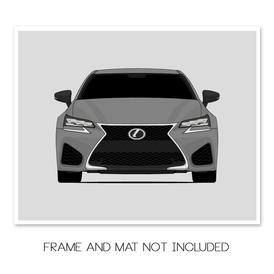 Lexus GS-F (2016-2020) Poster