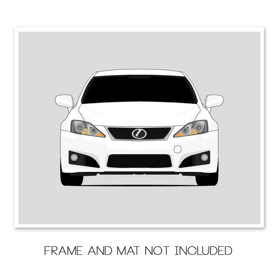 Lexus IS-F (2008-2014) Poster