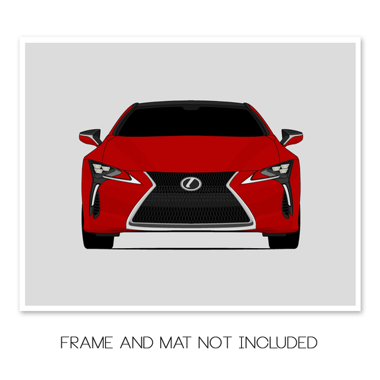 Lexus LC500 (2017-Present) Poster
